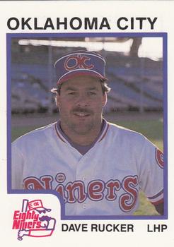 1987 ProCards #159 Dave Rucker Front