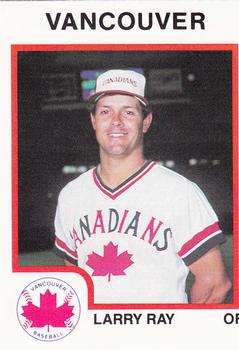 1987 ProCards #1617 Larry Ray Front