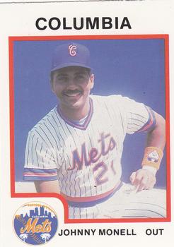 1987 ProCards #1631 Johnny Monell Front