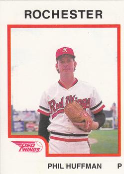1987 ProCards #1901 Phil Huffman Front