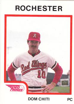 1987 ProCards #1915 Dom Chiti Front