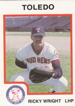 1987 ProCards #1959 Ricky Wright Front