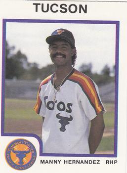 1987 ProCards #2116 Manny Hernandez Front