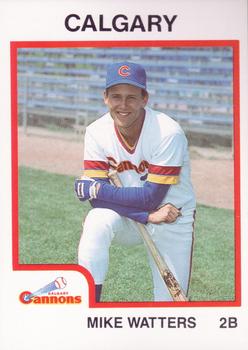 1987 ProCards #2310 Mike Watters Front