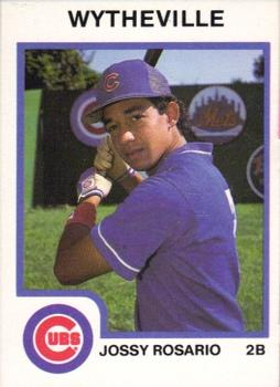 1987 ProCards #2744 Jossy Rosario Front