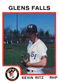1987 ProCards #354 Kevin Ritz Front
