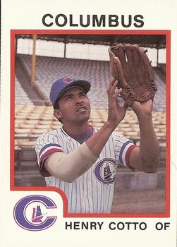 1987 ProCards #39 Henry Cotto Front