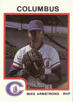 1987 ProCards #44 Mike Armstrong Front