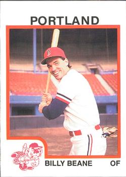 1987 ProCards #164 Billy Beane Front