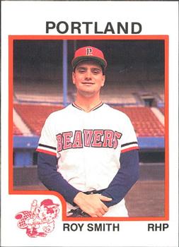 1987 ProCards #167 Roy Smith Front