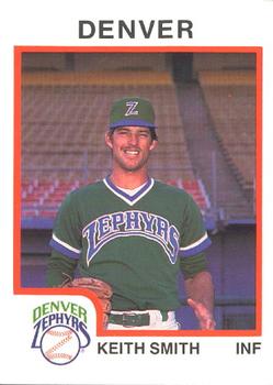 1987 ProCards #236 Keith Smith Front