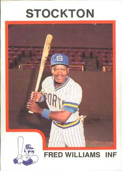 1987 ProCards #264 Fred Williams Front