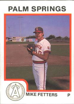 1987 ProCards #316 Mike Fetters Front