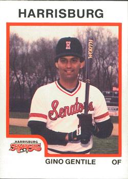 1987 ProCards #394 Gino Gentile Front