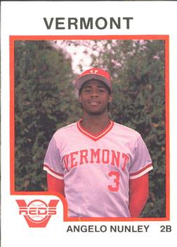 1987 ProCards #826 Angelo Nunley Front