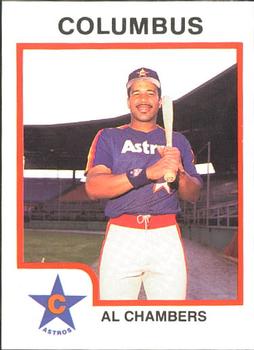 1987 ProCards #841 Al Chambers Front