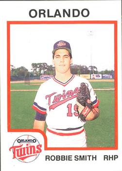 1987 ProCards #867 Robbie Smith Front