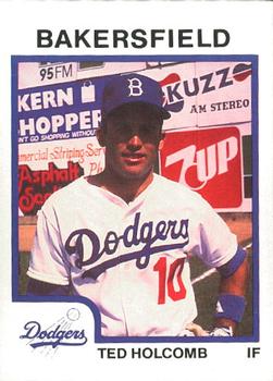 1987 ProCards #1423 Ted Holcomb Front