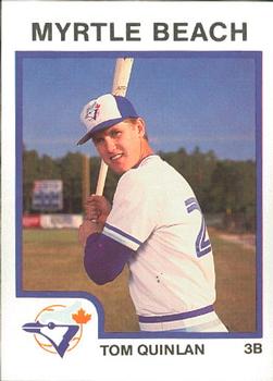 1987 ProCards #1445 Tom Quinlan Front