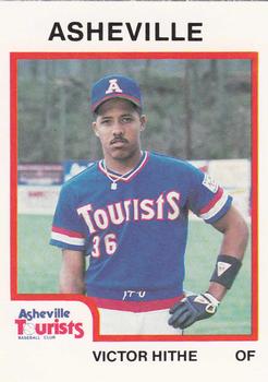 1987 ProCards #1836 Victor Hithe Front