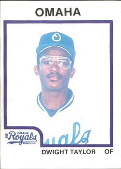 1987 ProCards #2091 Dwight Taylor Front
