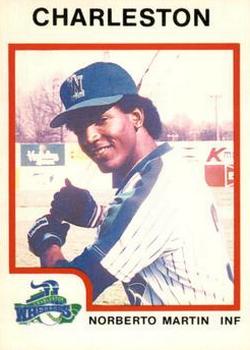 1987 ProCards #2159 Norberto Martin Front