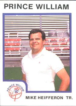 1987 ProCards #2267 Mike Heifferon Front