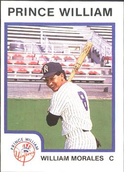 1987 ProCards #2282 William Morales Front