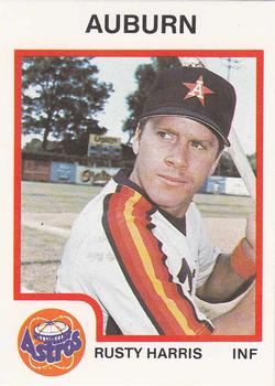 1987 ProCards #2447 Rusty Harris Front