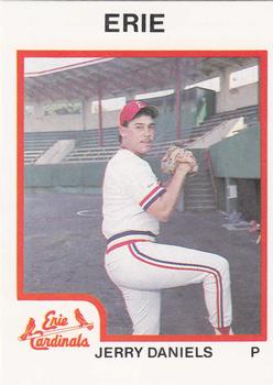 1987 ProCards #2588 Jerry Daniels Front