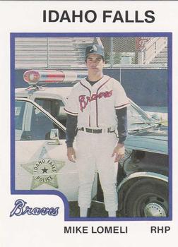 1987 ProCards #2608 Mike Lomeli Front
