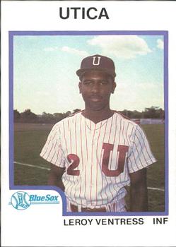 1987 ProCards #2706 Leroy Ventress Front