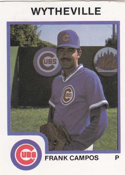 1987 ProCards #2761 Frank Campos Front