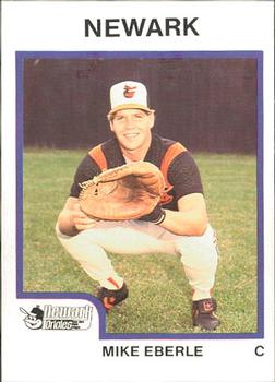 1987 ProCards #2792 Mike Eberle Front