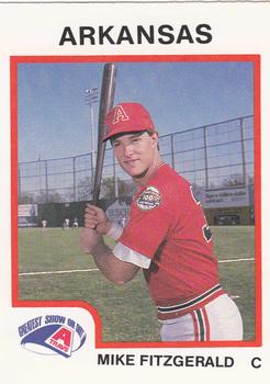 1987 ProCards #590 Mike Fitzgerald Front