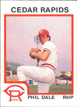 1987 ProCards #1011 Phil Dale Front