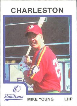 1987 ProCards #1993 Mike Young Front