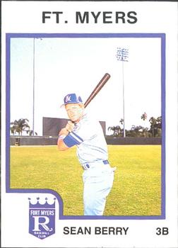 1987 ProCards #2226 Sean Berry Front