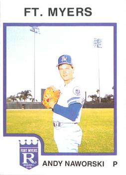 1987 ProCards #2228 Andy Naworski Front
