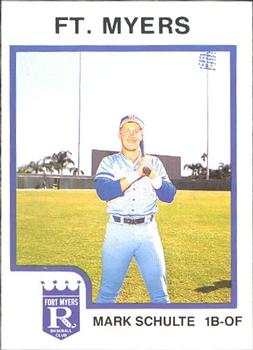 1987 ProCards #2231 Mark Schulte Front