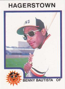 1987 ProCards #1470 Benny Bautista Front