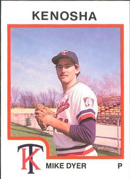 1987 ProCards #1165 Mike Dyer Front