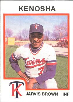 1987 ProCards #1168 Jarvis Brown Front