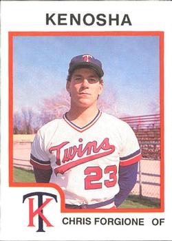 1987 ProCards #1176 Chris Forgione Front
