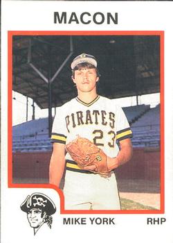 1987 ProCards #1190 Mike York Front