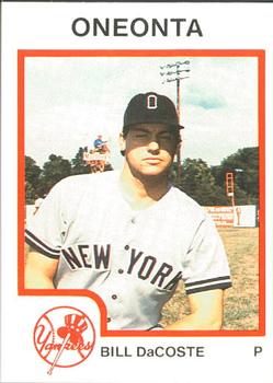 1987 ProCards #2515 Bill Dacosta Front