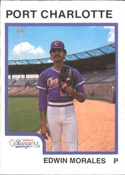 1987 ProCards #2041 Edwin Morales Front