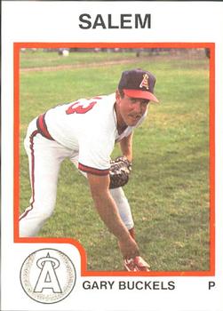 1987 ProCards #2413 Gary Buckels Front