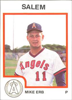 1987 ProCards #2435 Mike Erb Front