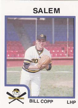 1987 ProCards #1254 Bill Copp Front